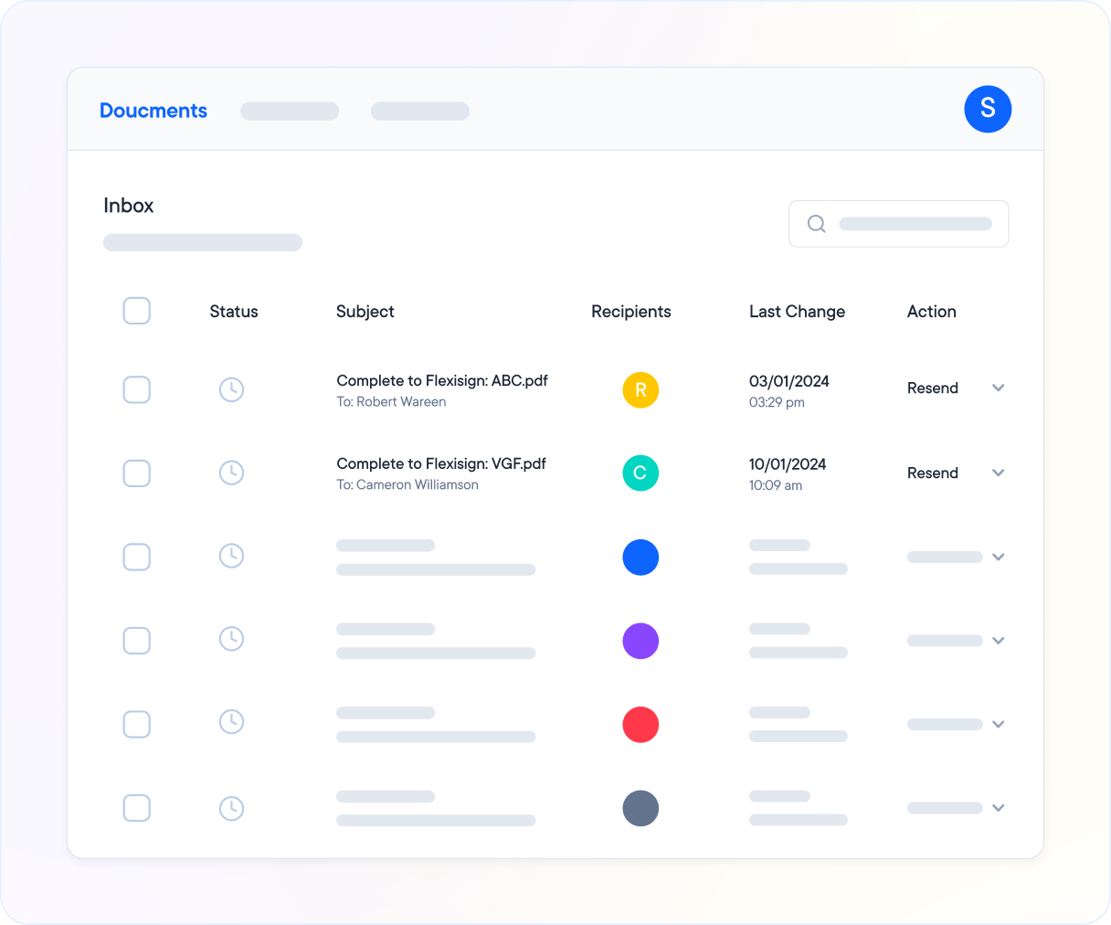 Document-Status-Dashboard